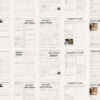 Productivity Planner Canva Template