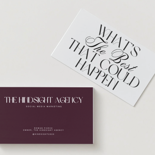 Hindsight Agency Brand Suite