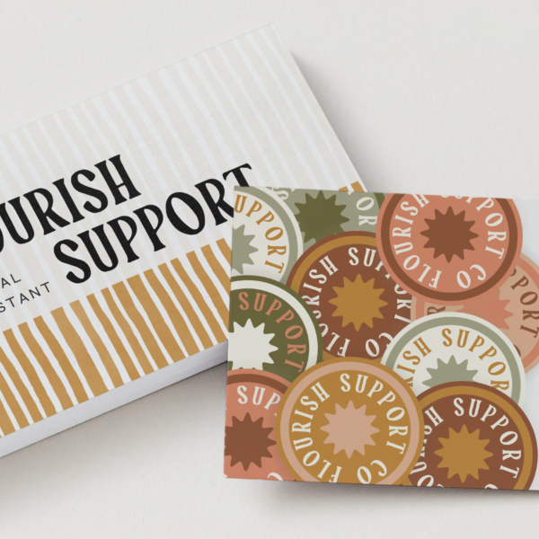 Flourish Support Brand Suite