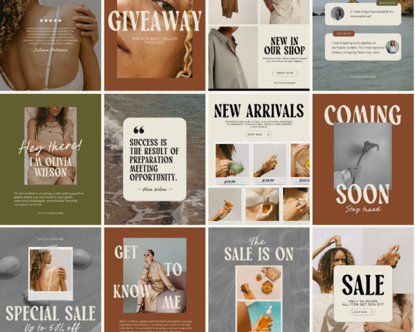 Flourish Support Social Media Templates
